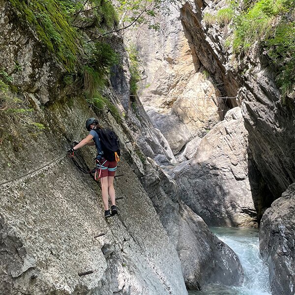 Klettersteig Pirknerklamm