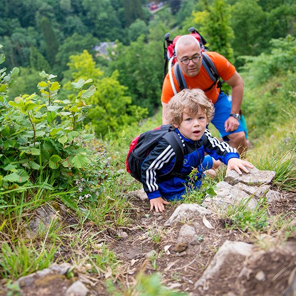 Bergwandelen voor gezinnen met kinderen van 2-7 jaar