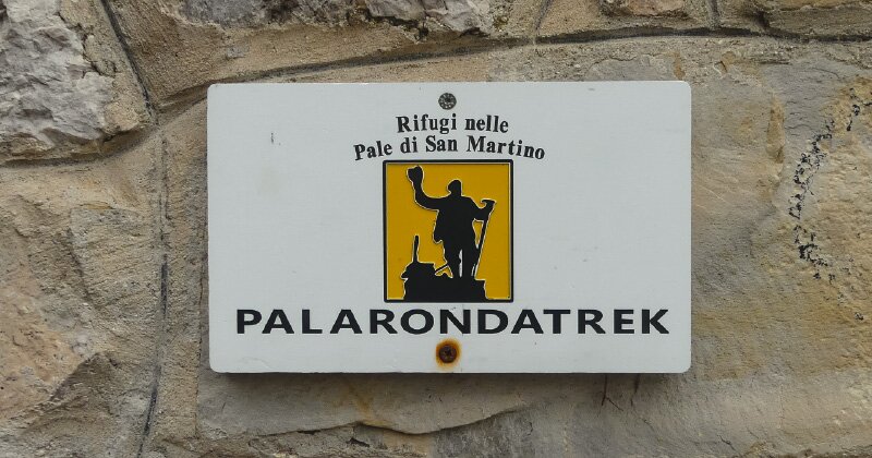 Palaronda Trek bordje