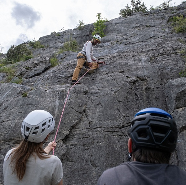 Single-pitch cursus Bergsportreizen Charlotte