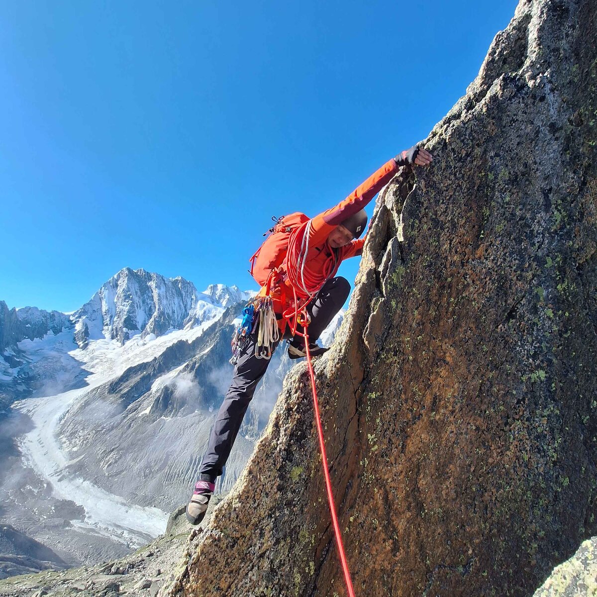 Aiguille du Moine: De oneindige graat