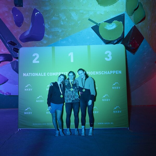 Boulder 3 podium dames