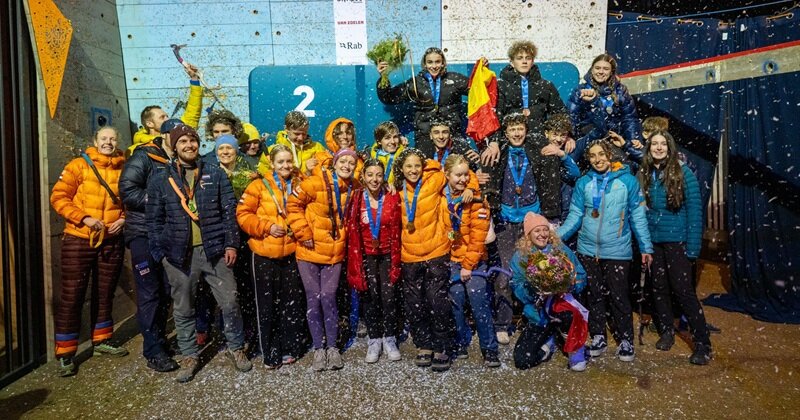 Alle winnaars ijsklimmen