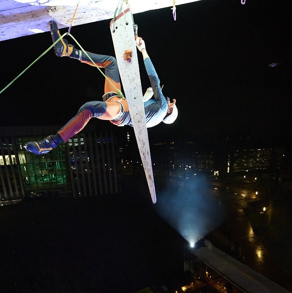 Ice Climbing Continental Open Utrecht 2024 Dennis van Hoek