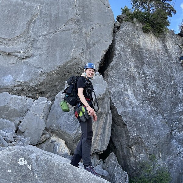 Single-pitch cursus Bergsportreizen Charlotte