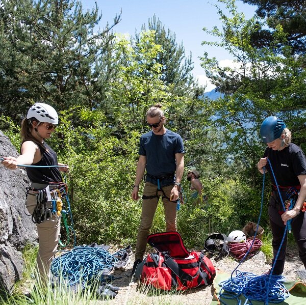 Single-pitch cursus Bergsportreizen Val Durance