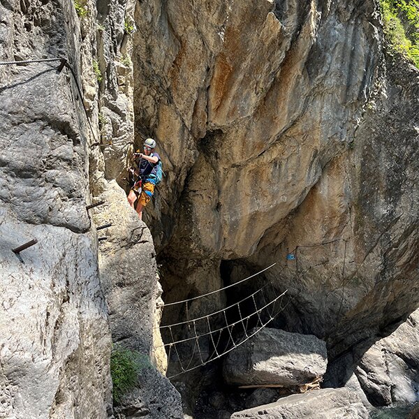 Klettersteig Pirknerklamm