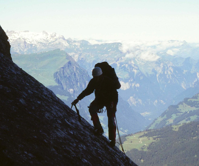 Eerste Nederlandse beklimming van de Scheideggwetterhorn Direkte Noordwand