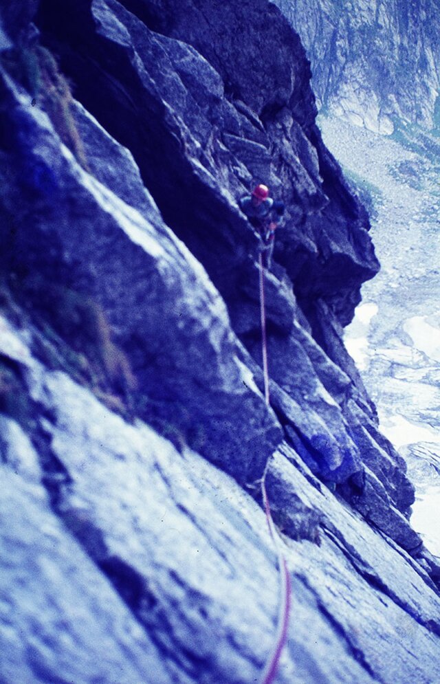 Eerste Nederlandse beklimming van de Cassin-route op de Piz Badile