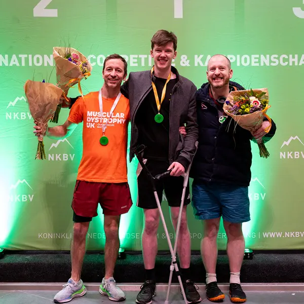 Hilmer wint goud op de Paraclimbing Open 2025