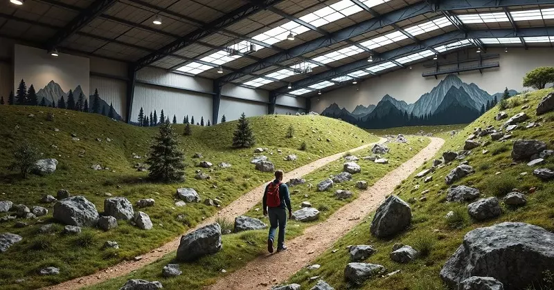 Indoor Bergwandelen